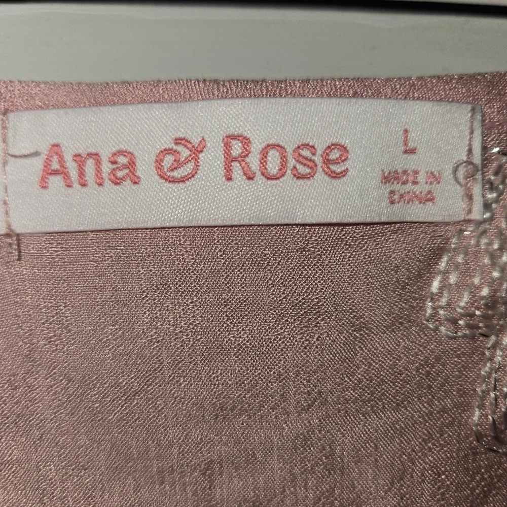 Ava & Rose Women's L  Floral Embroidered Top - Picture 6 of 12